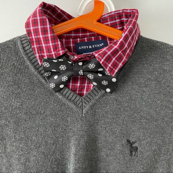 Andy & Evan Boy’s 4 piece Sweater Vest Set size7 - Picture 6 of 13